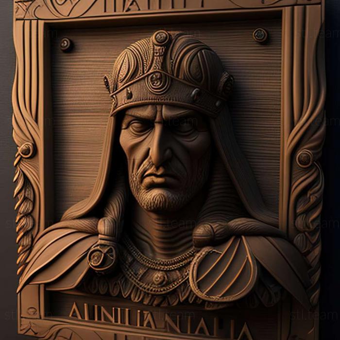 3D model Total War Attila (STL)